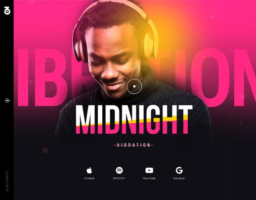 Music Onepage